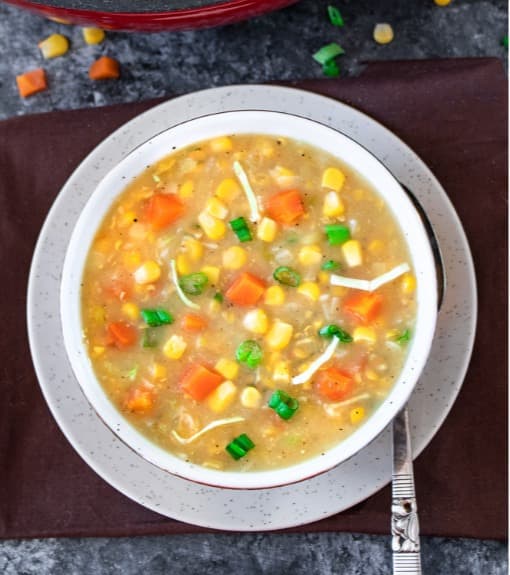 Veg Corn Soup