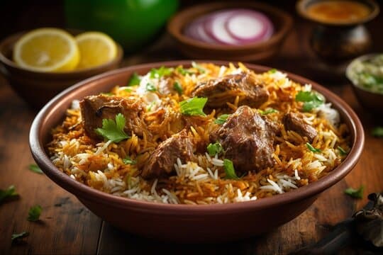 Darbar Special Goat Biryani